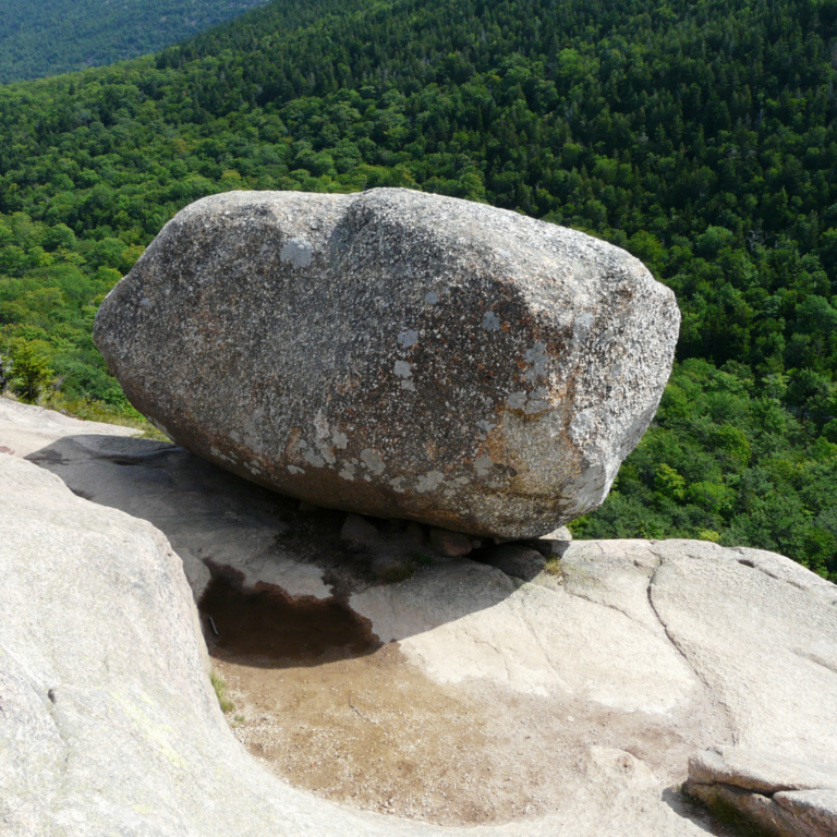 Hiking To Bubble Rock In Acadia National Park