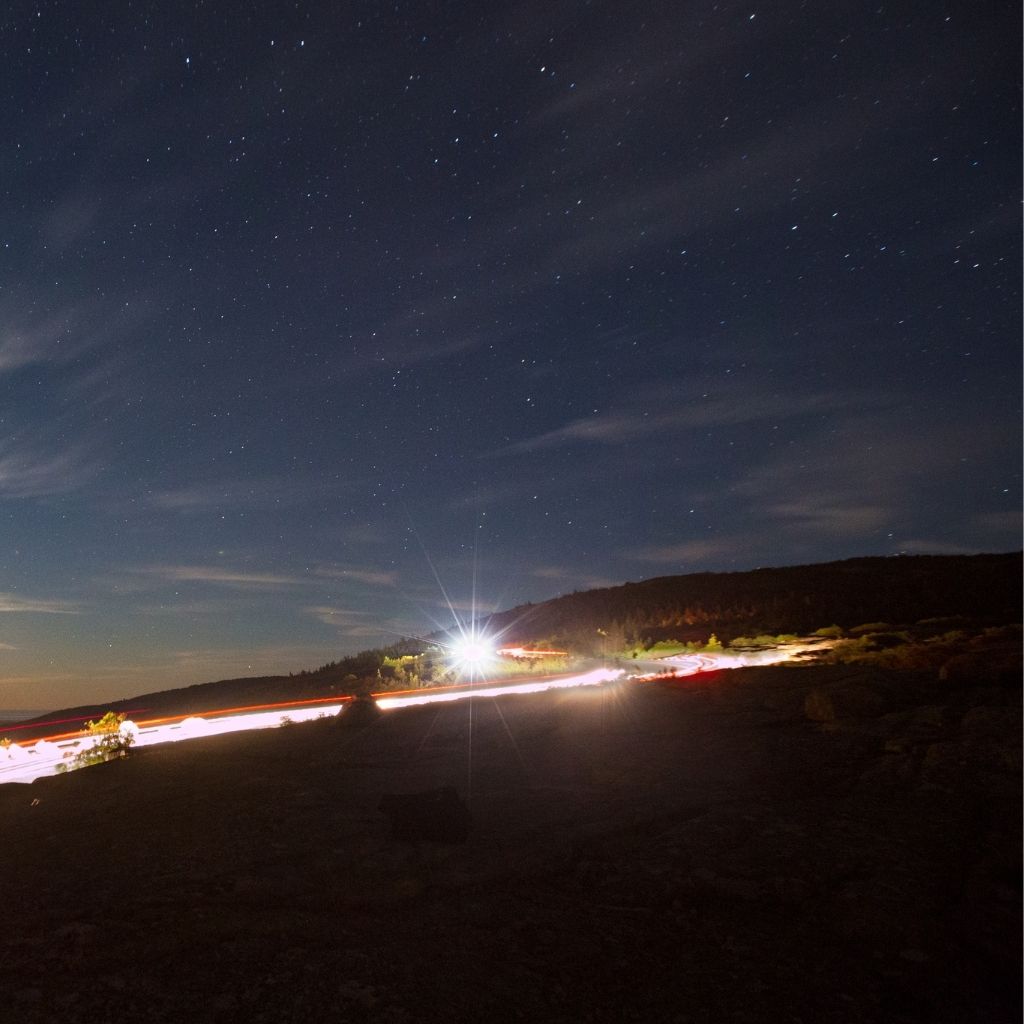 Cadillac Mountain Night