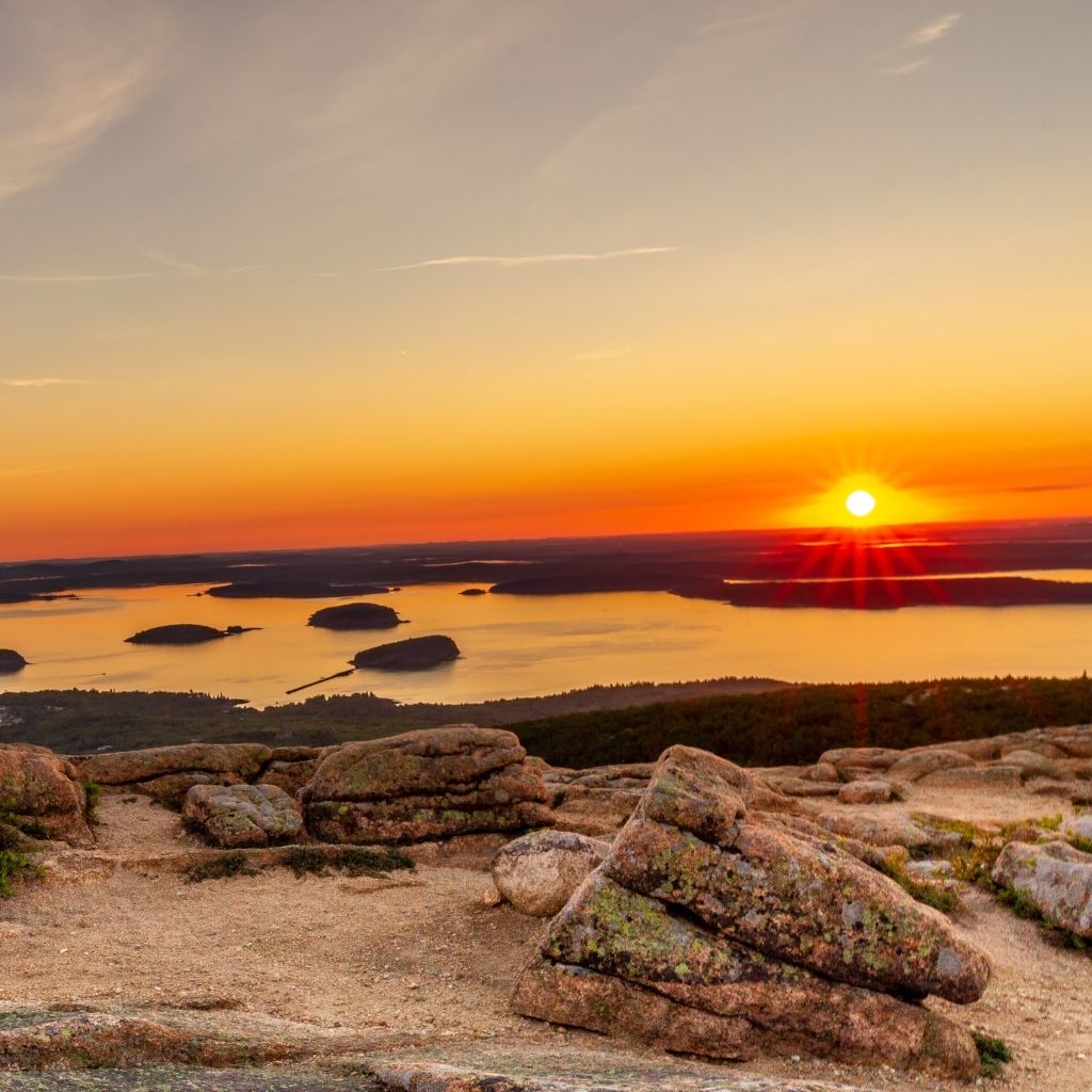 Sunrise from Cadillac Mountain