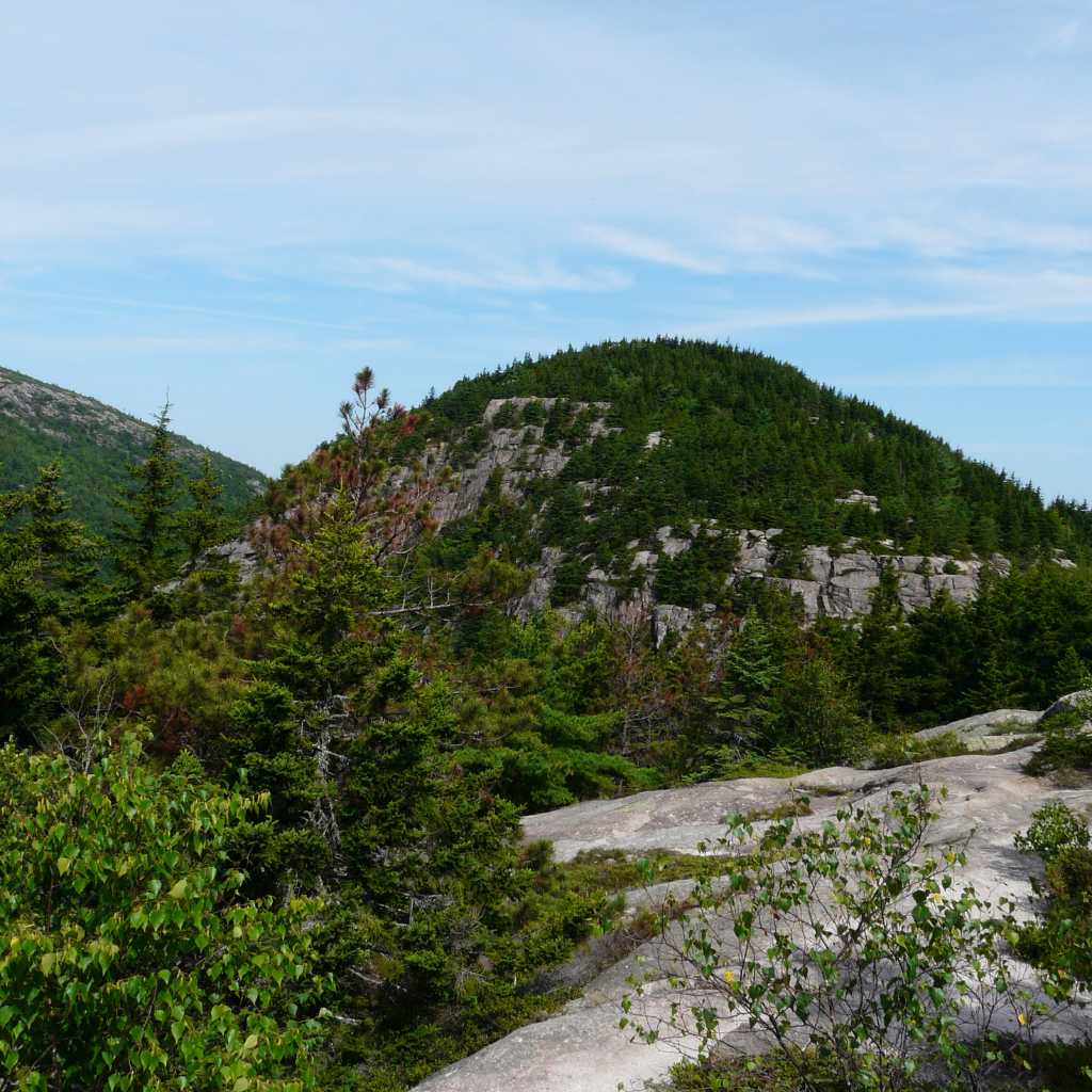 Looking at North Bubble from South Bubble Trail